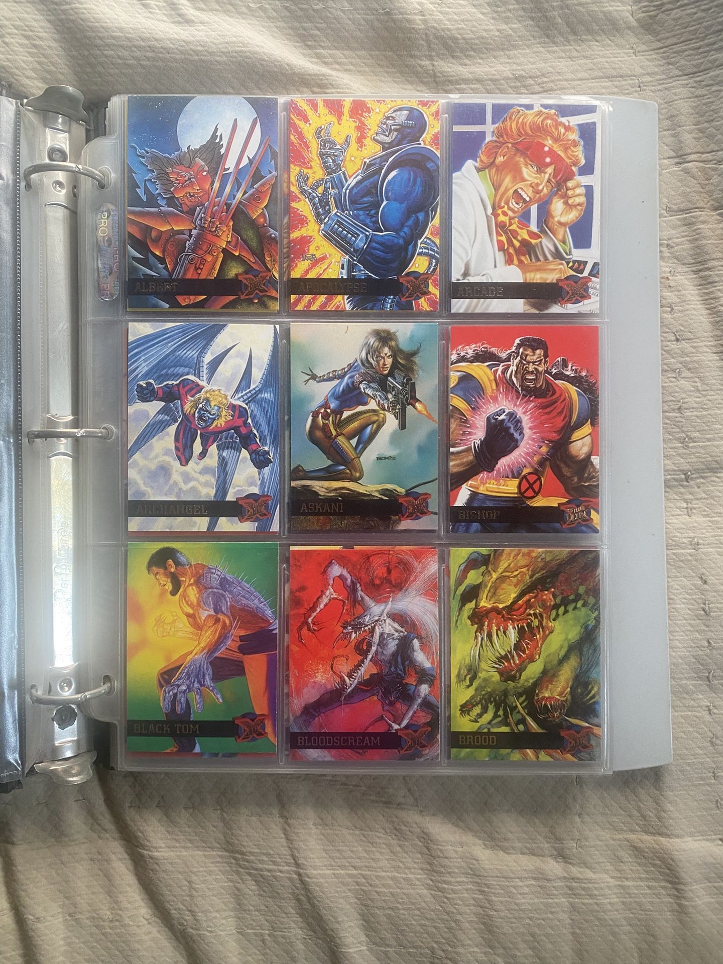 1995 Fleer Ultra X-Men Complete Set With Chase Cards
