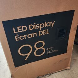 98" Samsung Professional Display TV 