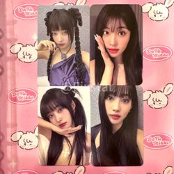 EVERGLOW Sihyeon Official Photocard Bundle Zombie Pulse & Heart All My Girls