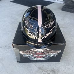 Vintage Harley Davidson Charisma Motorcycle Helmet Size Large