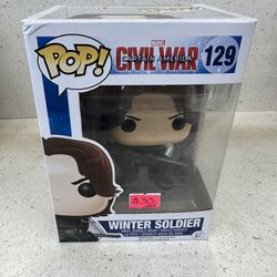 Funko Pop Captain America Winter Soldier 129