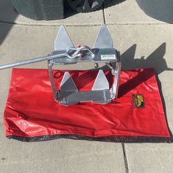 Boat Box Anchor -by Slide Anchor -New Galvanized 