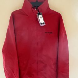 Tommy Hilfiger Men Jacket  Red Large