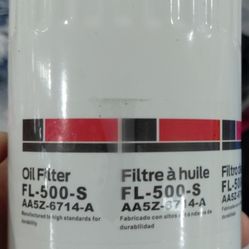 5 Pack – Motorcraft FL-500-S Oil Filters (New)