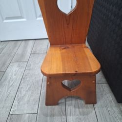 Wooden Kid's Chair