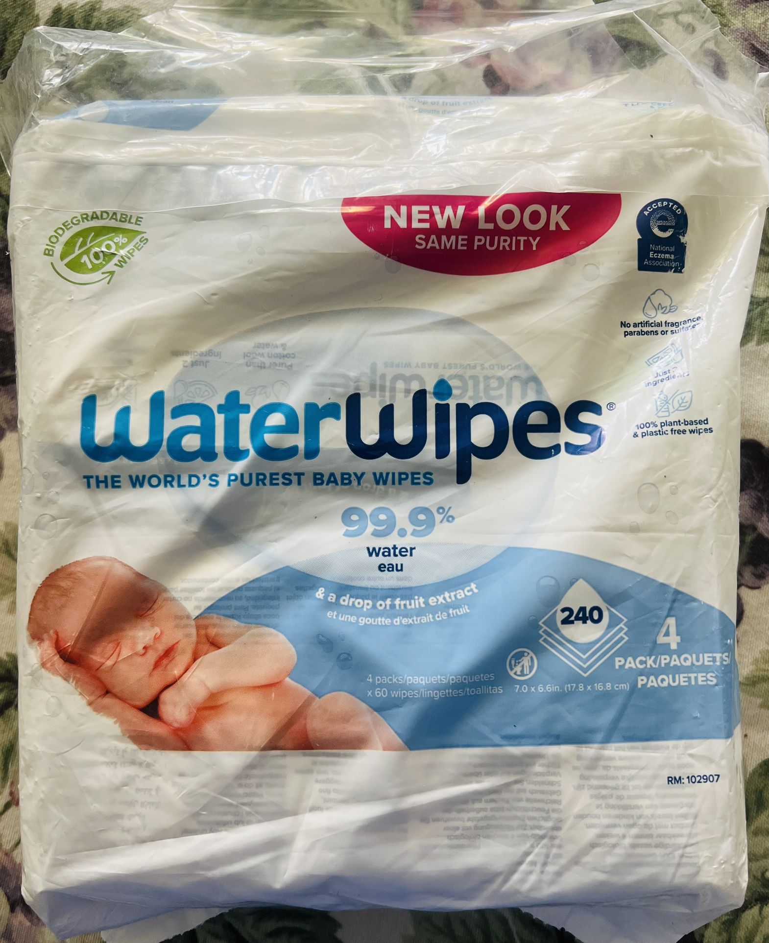 Water Wipes-purest Baby Wipes 240 Ct