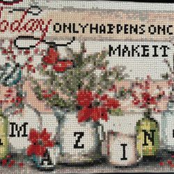 HANDMADE INSPIRATIONAL COMPLETED DIAMOND ART