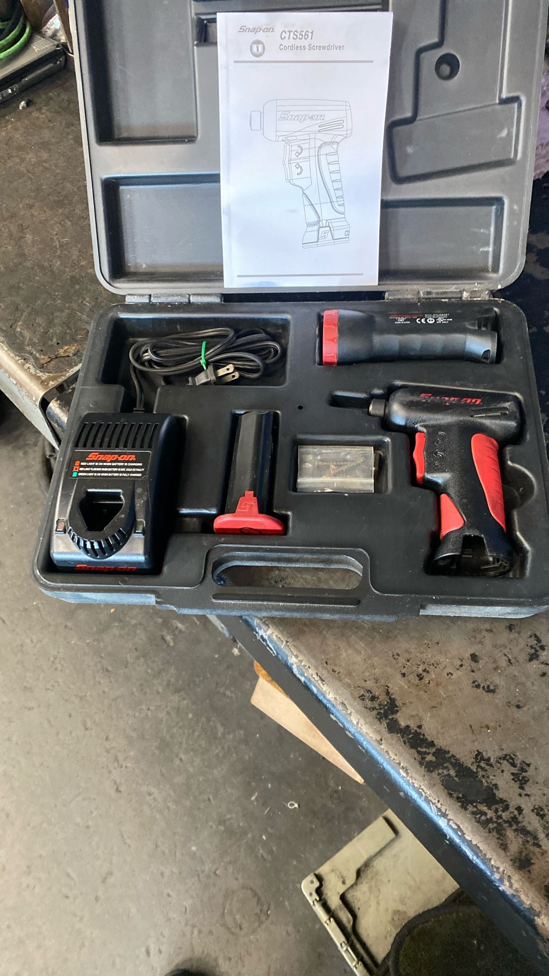 Snap On Cordless Screwdriver 