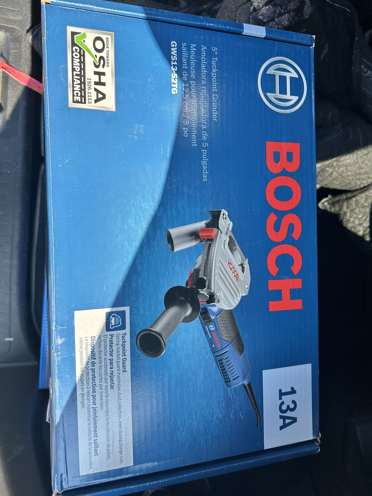 BOSCH GWS13-52TG Corded Tuckpoint Grinder,13 A 794C63