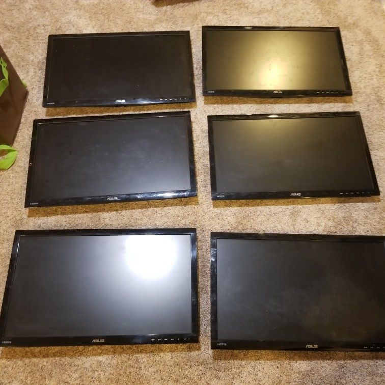 Asus Monitor (S) 23.5 VS247hp 6ea W/ mount