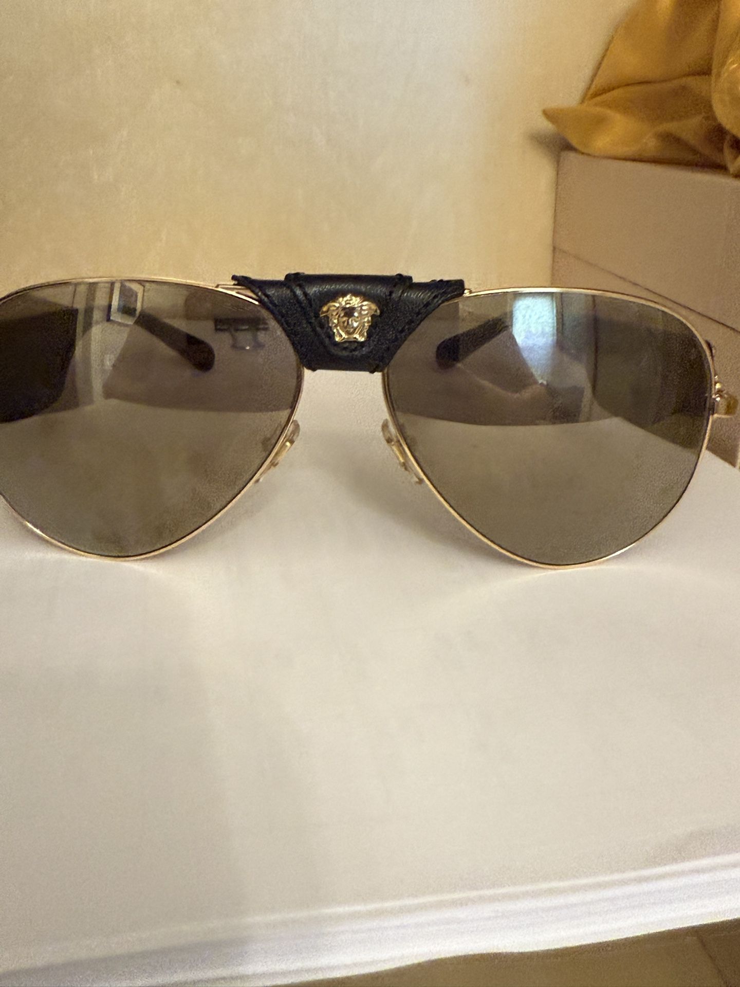 Versace Glasses- Gold