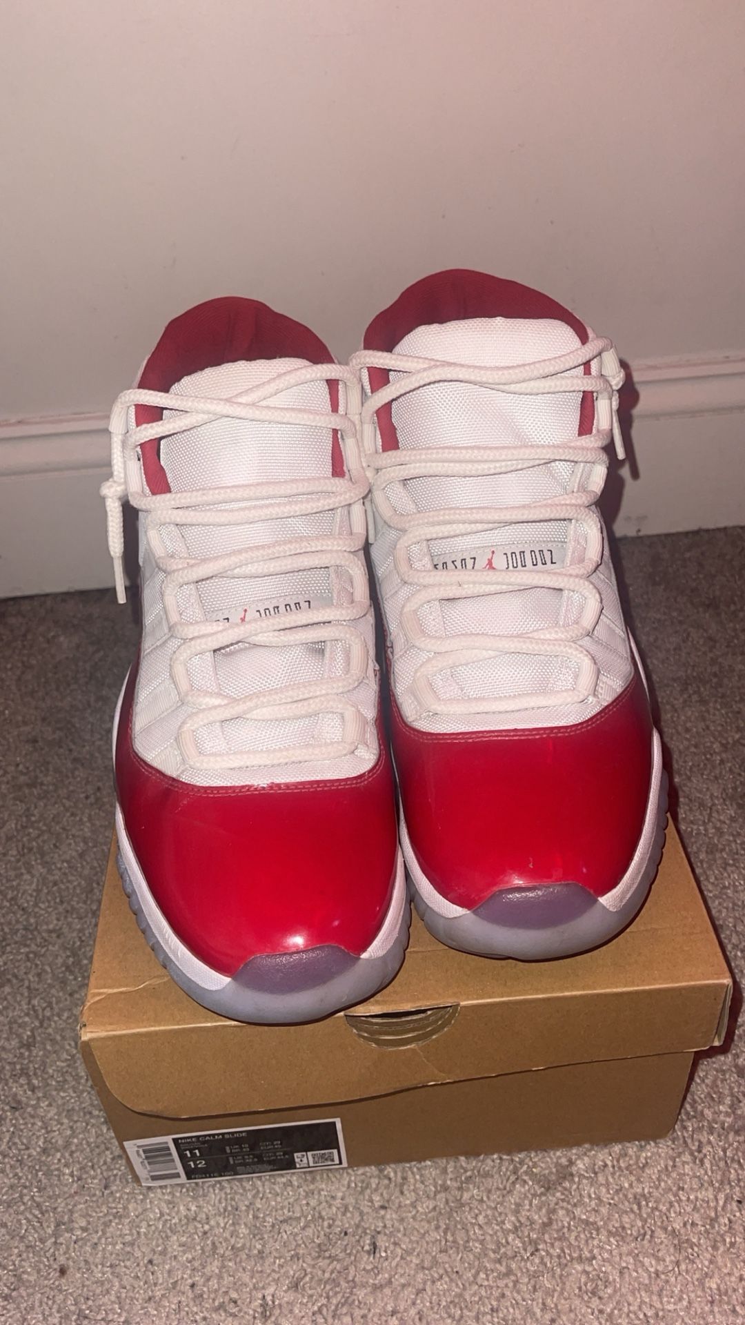 jordan 11 “cherry”