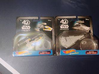 40 Year Anniversary Hot Wheels starships Starwars