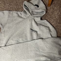 Essentials Hoodie And Straight Leg Sweatpants 