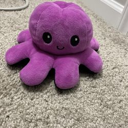 Plush Reversible Mood Octopus