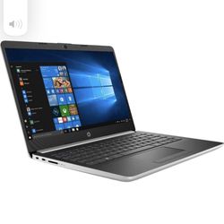 HP Newest 2019 Flagship 14" Laptop Intel Pentium Gold 4GB Ram 128GB SSD Ash Silver Keyboard Frame