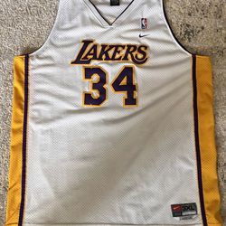Vintage Nike Los Angeles Lakers Shaq O’Neal Jersey Size XXXL In Adults, In Excellent Condition, Not Kobe, Lebron, West