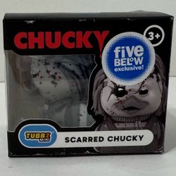 Scarred Chucky Greyscale Bloody Tubbz Mini Boxed Edition Exclusive Horror Child’s Play MIB