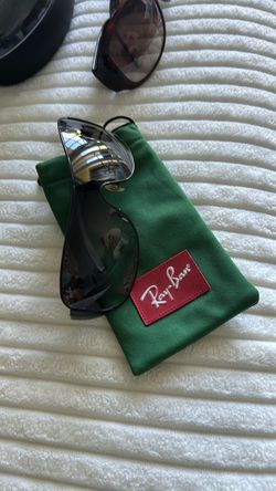 Ray-Ban Aviator Sunglasses with Pouch , and Armani Exchange !
