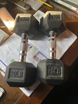 20 Lbs. Dumbbells