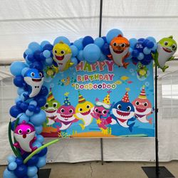 Baby Shark Balloons 