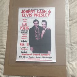 1956 Concert - Johnny Cash & Elvis Presley