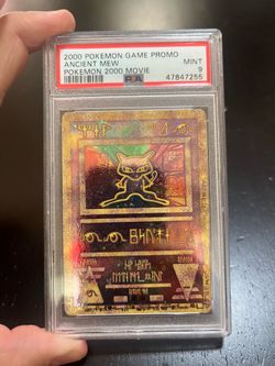 PSA 9 Ancient Mew Promo
