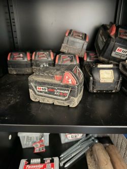 Milwaukee batteries