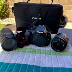 Canon Rebel T5 DSLR Camera – Great for Beginners!