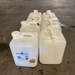 5 Gallon Water Jugs