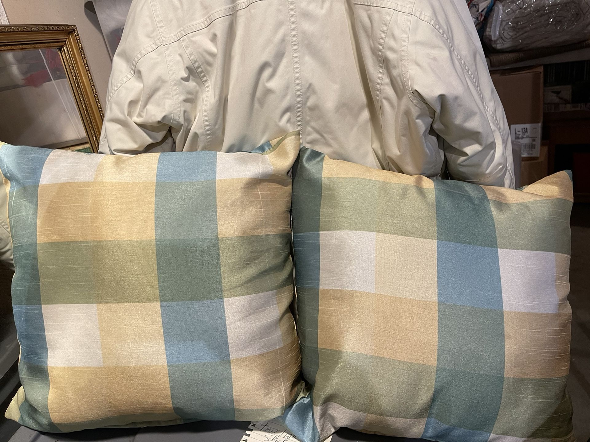 Two Couch Pillows