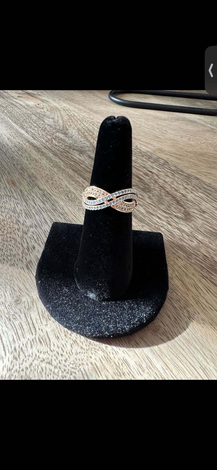 New 2 Tone Diamonds Ring Size 7, 8 & 9 Available