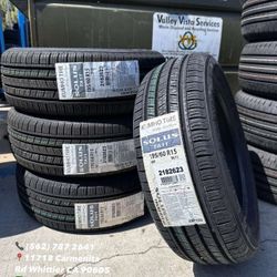 195/60R15 Kumho Set of Tires Installed and Balanced Set de Llantas Nuevas Instaladas y Balanceadas