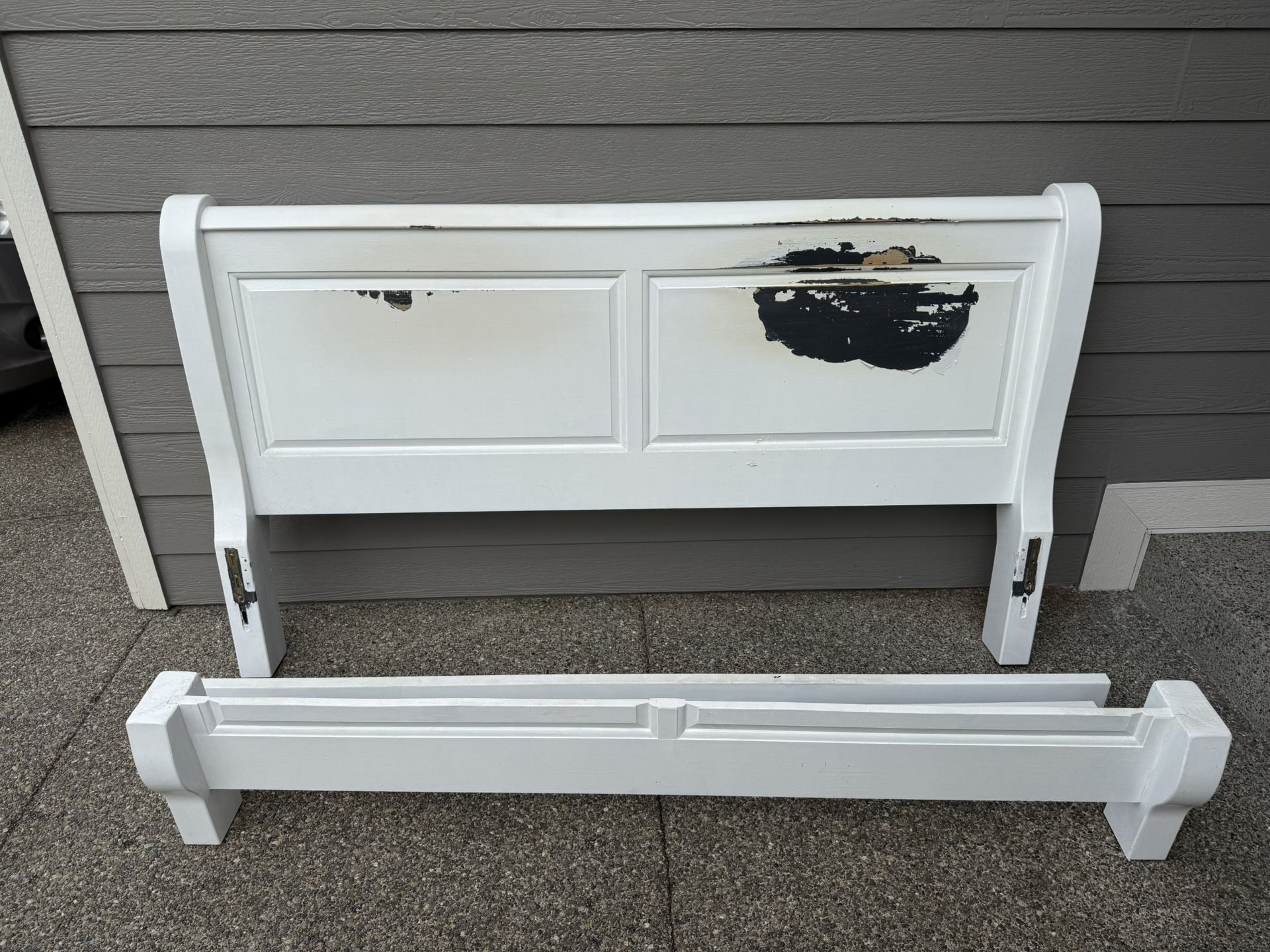 Cal King Wood Bed Frame