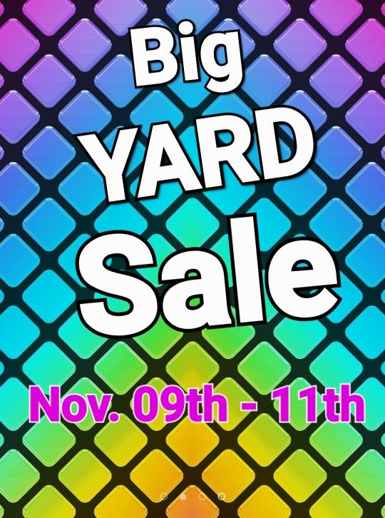 YARD SALE