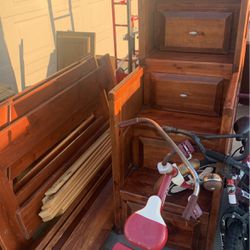 Wooden Bunk Bed  Frame  FREE FREE FREE 