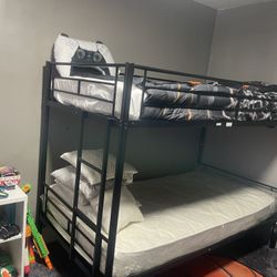 Bunk Bed With Brand New mattresses 