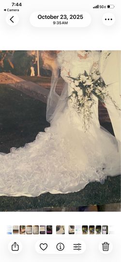 Vintage weeding dress size small