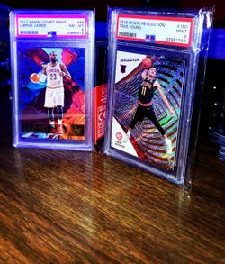 Lebron James X Trae Young Psa Slab