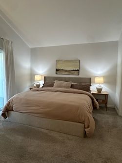California King bed