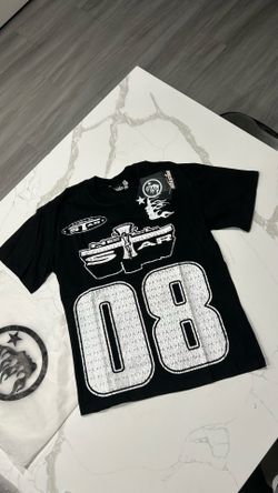 hellstar tee with number 08