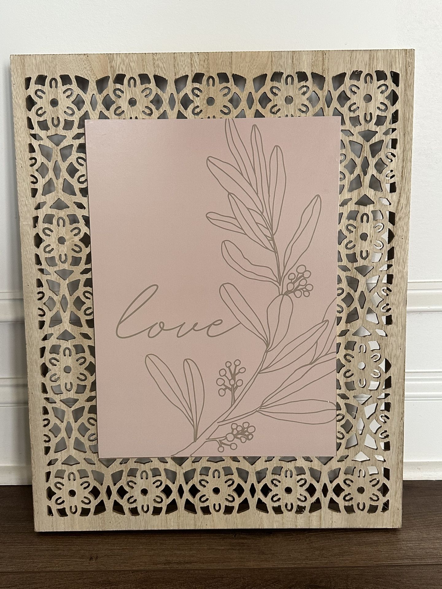 16*20 Laser Cut Wall Decor