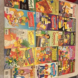 Simpsons comic book collection