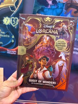 Disney Lorcana Quest of Wonders Lorebook