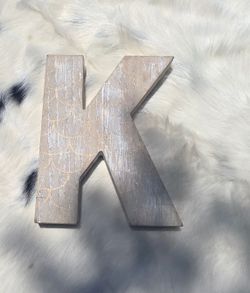 Decorative letter K"s