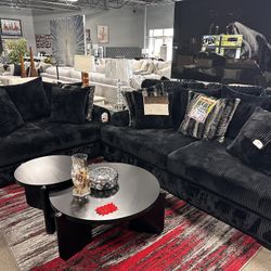 Oversized Sofa Loveseat! $2,599! Easy Financing! ✅💙✨ 