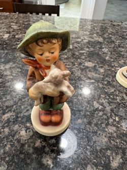 Vintage Goebel W.Germany Boy with Lamb figurine