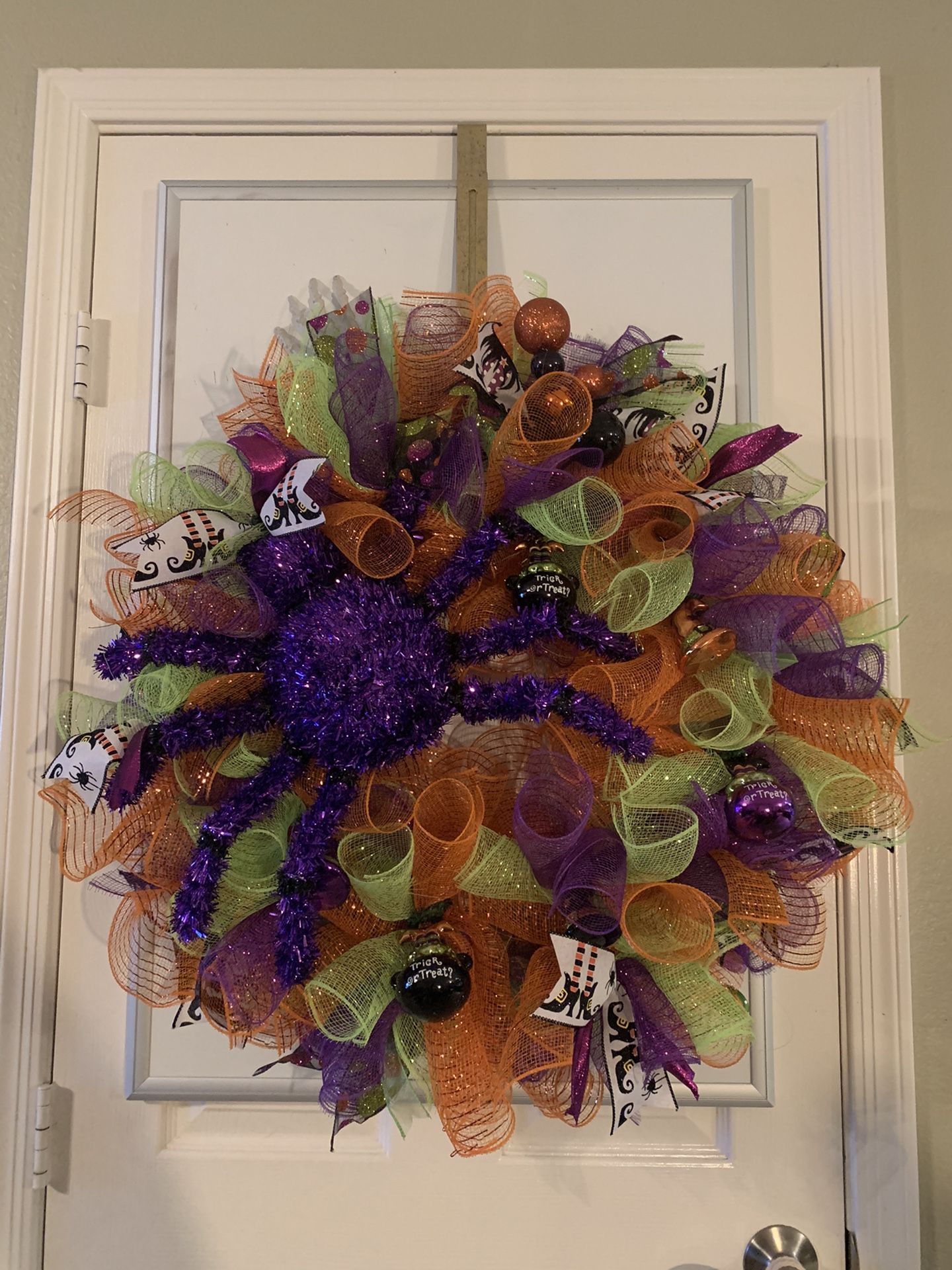 Handmade Halloween Wreath