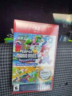 Super Mario Bros Wonder + Bellabel Park SWITCH 2 brand new