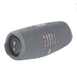 JBL Charge 5 - Portable Waterproof Speaker with Powerbank - Grey - NEW